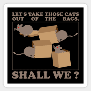 The Little Mice Street Gang - Funny Rats Sticker